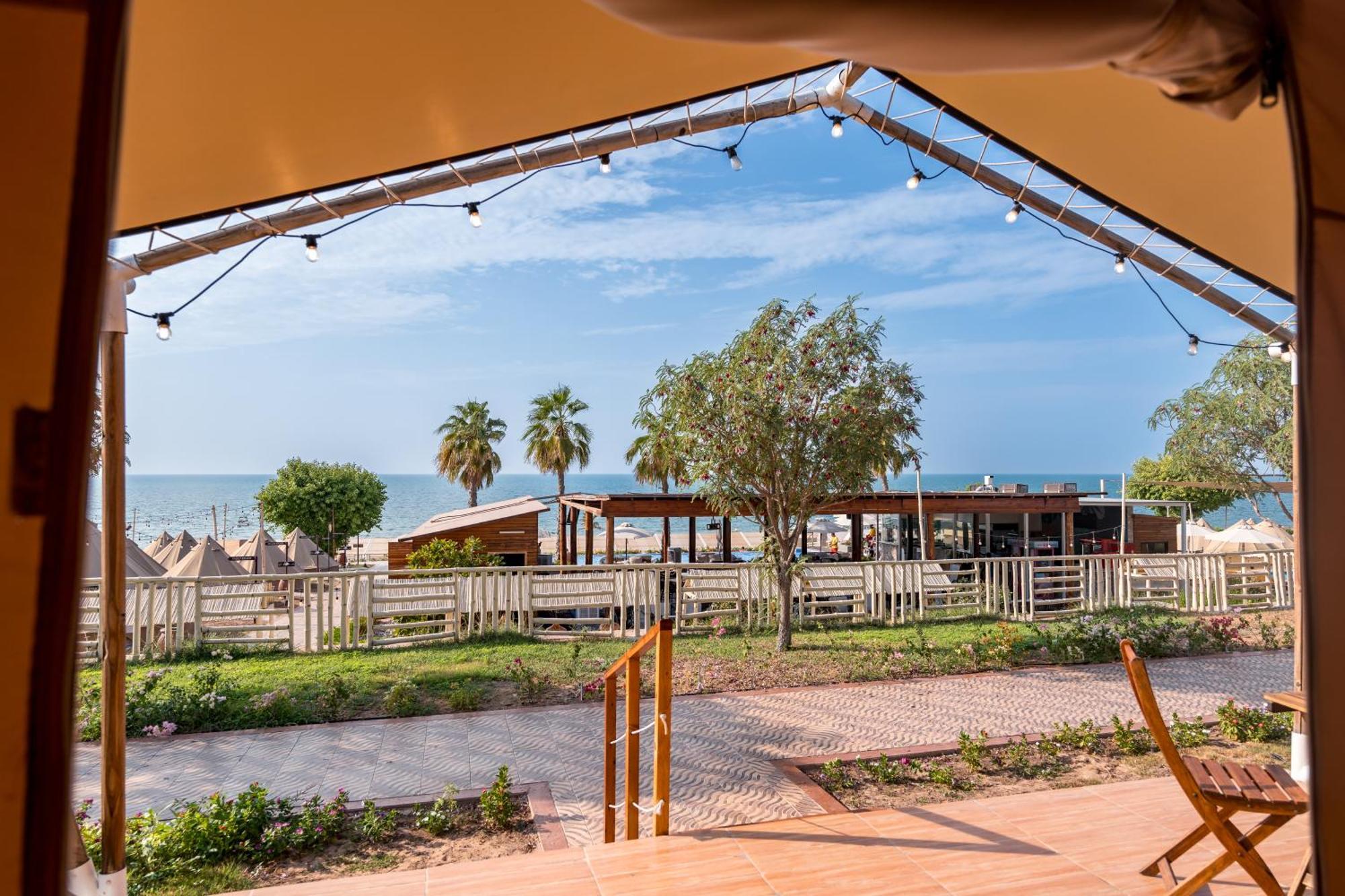 Longbeach Campground ラアス・アル・ハイマ エクステリア 写真
